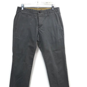 Gap Pants Lived In Straight Gray Size 30 Cotton